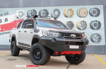 TOYOTA HILUX N80 RUGGED X ZOMBIE SATIN BLACK